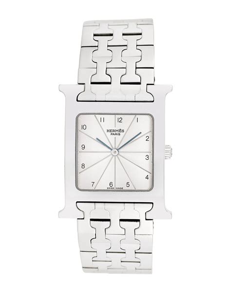 hermes h hour watch|Hermes unisex 2101079 watch.